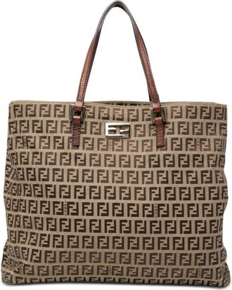 Fendi Pre-owned Fendi Zucchino Canvas Tote Ladies SO7T4LKRI8OJ3CKY