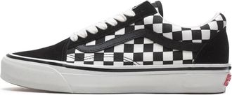 Vans Schaakbord Zwart Wit Skate Klassiek - Heren - Sneakers - Zwart - 44 EU - Schoenen