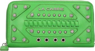 La Carrie Accessoires, Dames, Groen, ONE Size, Leer, la carrie Portemonnees