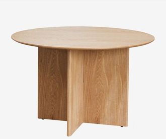 Sklum Sklum - Mesa De Comedor Redonda En Mdf (&oslash;120 Cm) Saonara