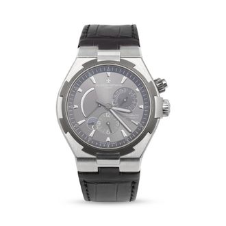 Vacheron Constantin Pre-owned Vacheron Constantin Overseas Automatic Day-Night Grey Dial Mens Watch 47450