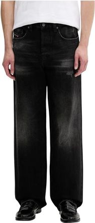 Diesel Heren, Jeans, Zwart, Maat: W33 L32 Denim
