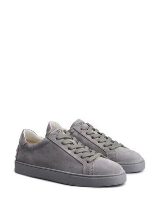 Tod's Suede Lace-Up Sneaker - Grey