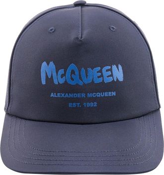 Alexander McQueen Graffiti Baseball Hat