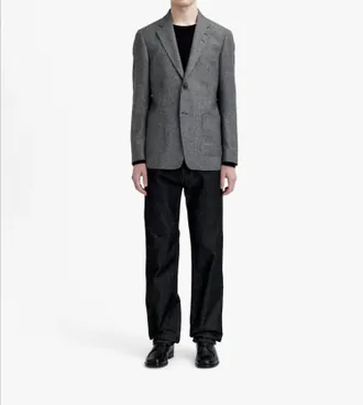 Tiger Of Sweden Justin Casual Long Sleeve Blazer In Rustic Pepita