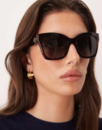 Marc Jacobs Marc Jacobs - Occhiali da sole cat-eye beige Havana-Marrone