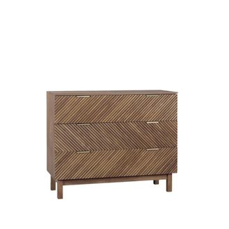 Klast C&oacute;moda efecto madera nogal 101 cm x 83 cm