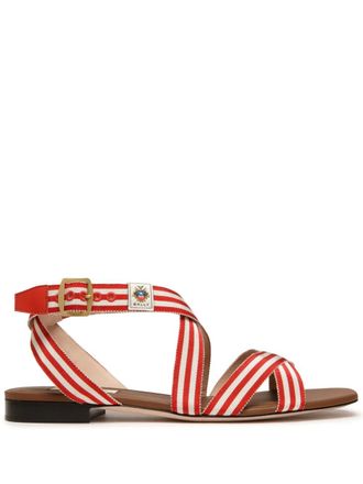 Bally Sylt sandals - women - Leather - 38 - Red