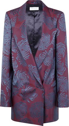 Dries Van Noten Blink 2140 Double Dye Jacquard Jacket