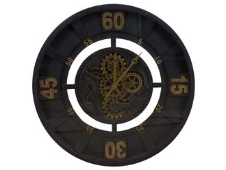 Schubiger M&ouml;bel Wanduhr Dunkel Violett D: 80 cm