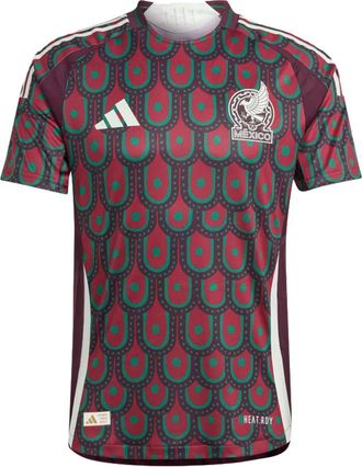 adidas Mexico 24 Home Authentic Soccer Asia Sizing Multi-Color IP6379