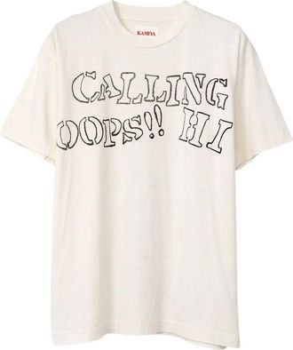 Bows & Arrows T-shirt con stampa grafica - Bianco