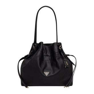 Guess Karima Shopper - - Bags - Donna - Nero - ONE SIZE