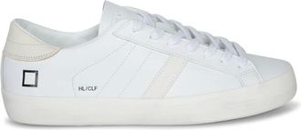 D.A.T.E. Sneakers, male, White, Size: 12 US White Sneakers for Men Stylish Design