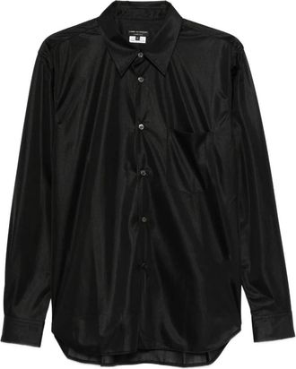 Comme Des Gar&ccedil;ons Overhemd met borstzak - Heren - Casual Overhemden - Zwart - L - Katoen - Overhemden