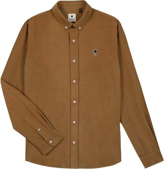 Faguo Camisa Ivoy - Shirts - Hombre - Marr&oacute;n - XL