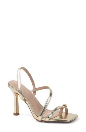 Berness Hildegarde Toe Loop Sandal in Gold at Nordstrom Rack, Size 5.5