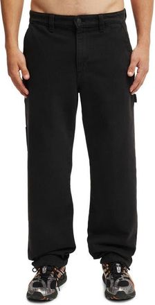 Cotton On Mens Baggy Worker Pant in Black at Nordstrom, Size 30