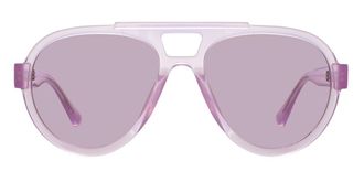 Linda Farrow THE ATTICO JURGEN ATTICO47 C4 Womens Sunglasses Pink Size 60