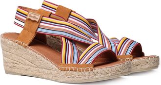 Toni Pons Flat Espadrille for Women Crochet Cotton - Aitana, multicoloured, 9.5 UK