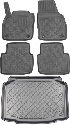 OEM Skoda Kamiq Suv Desde Septiembre De 2019. Juego De Alfombrillas Para Coche Y Maletero
