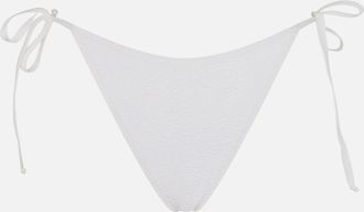 MC2 Saint Barth Woman Crinkle White Swim Briefs