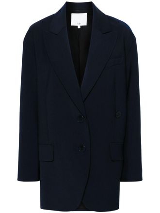 Tibi Liam single-breasted blazer - Blue