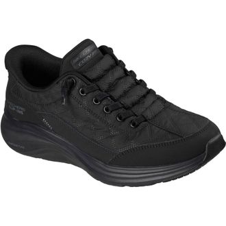 Skechers Contour Foam Gezellige Pasvorm Textiel Dames Zwarte Standaard Trainers