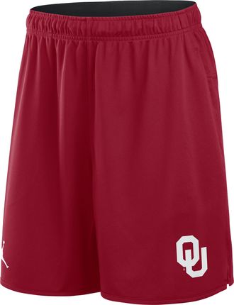 Nike Jordan Mens Oklahoma Totality Jordan Dri-FIT College Shorts in Red | 0J5A69WOKN-DP1