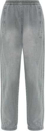 adidas Pantaloni con banda laterale - Grigio
