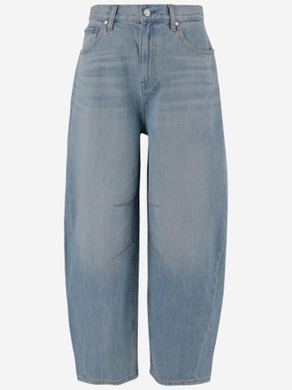 デニム・ジーパン TORY BURCH WIDE LEG COTTON DENIM JEANS Tory Burch Wide-Leg Jeans − Sale: up to −23% | Stylight