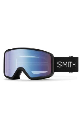 Smith Tribute Snow Goggles in Black /Blue Sensor Mirror at Nordstrom