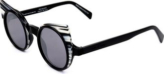 Italia Independent II MOD. 0007 ME MYSELF G09.STM Mens Sunglasses White Size 46