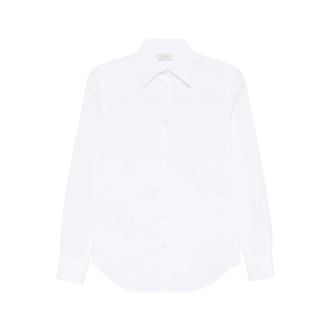 Mazzarelli Casual Shirts, female, White, Size: 2XS Long Sleeve Shirt