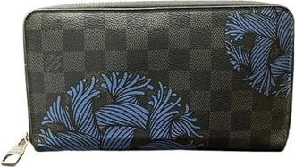 Louis Vuitton Pre-owned Wallets, male, Black, Size: ONE SIZE Pre-owned Christopher Nemeth Damier Graphite Long Wallet
