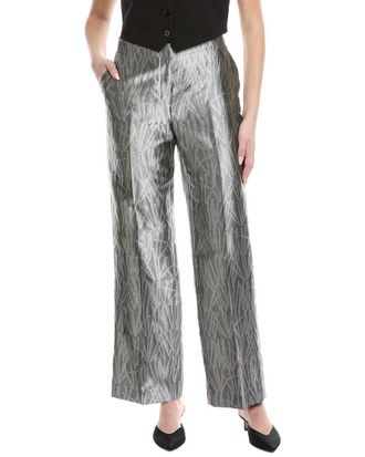 Lafayette 148 New York Gates Silk-Blend Pant