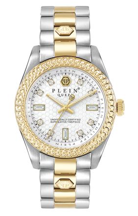 Philipp Plein Queen Womens Multicolour Watch PWDAA0521 - Silver/Gold Stainless Steel - One Size