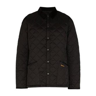 Barbour Light Jackets, male, Black, Size: 2XL Classic Black Jacket for Men