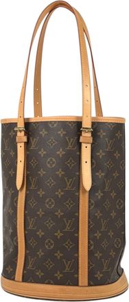 Louis Vuitton Brown Monogram Shoulder Bag Tote Bag (Pre-Owned)