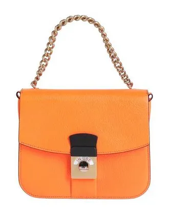 Maison Margiela New Lock Two-Tone Leather Shoulder Bag