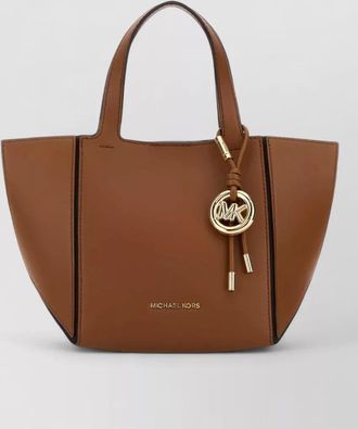 Michael Kors jordi leather shoulder bag gold hardware