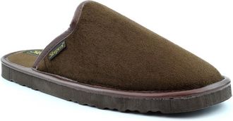 Generic Mens Mule Slippers Size 6 Boys Slippers Size 6 Mule Slipper Mens Slip On Slipper Slip On Lightweight Sizes 6-12 Brown 7 UK