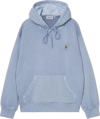 Carhartt Work in Progress Hooded Nelson Sweat - Heren - Hoodies - Blauw - XL - Katoen - Hoodies & sweatvesten