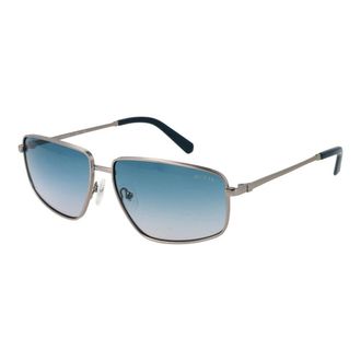 Guess Zonnebril met metalen montuur - Dames - Accessoires - Grijs - Maat: ONE Size