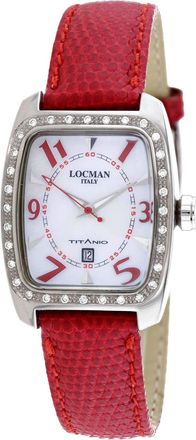 Locman Womens Titanio White Dial Watch