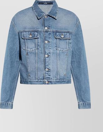 Jacquemus denim blazer with straight hem