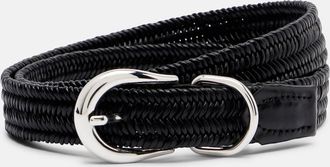 D&eacute;hanche D&eacute;hanche Cintur&oacute;n Loom de piel trenzada