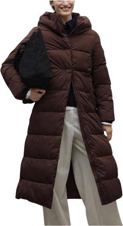 Ecoalf Adriana Coat - Coats - Mujer - Marr&oacute;n - XL