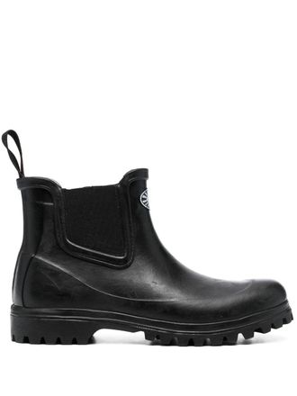 Superga 798 rubberen enkellaarzen - Zwart