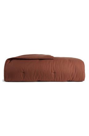 Parachute Organic Cotton Twill Quilt in Cinnamon at Nordstrom, Size King/california King